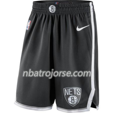 Brooklyn Nets Män Shorts Svart 2018-19 Nike Swingman